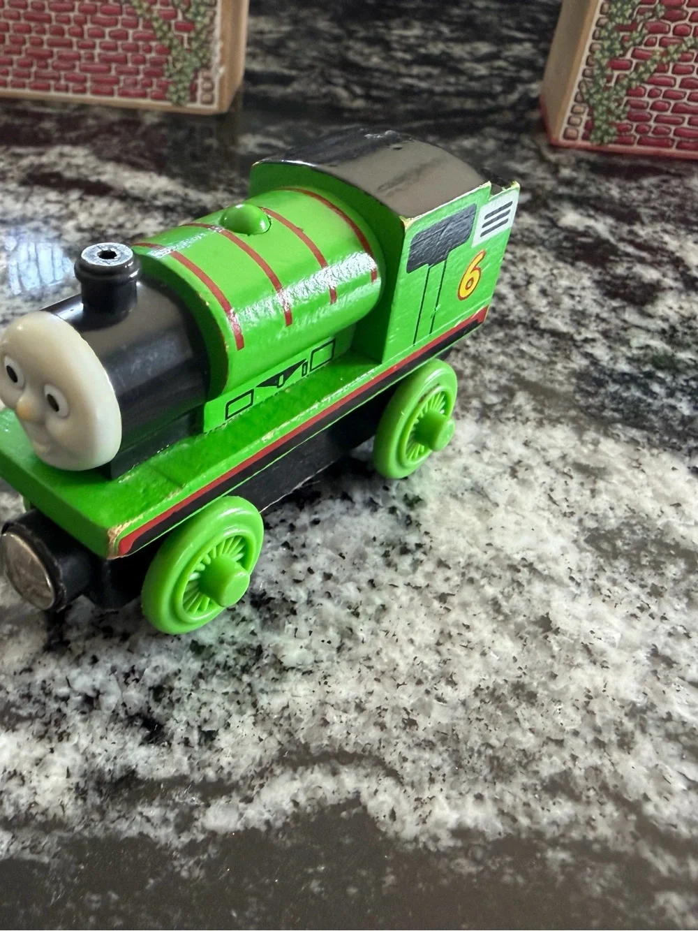 Vintage Thomas the tank engine Wooden Train Cars and Engines - Kids Toys